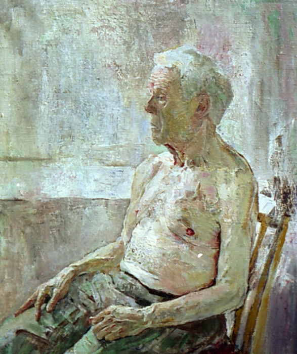Grandfather, 50x60cm, oil on canvas, 1992