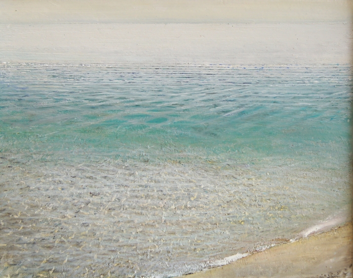 Sea, oil on canvas, 30x20cm, 2016