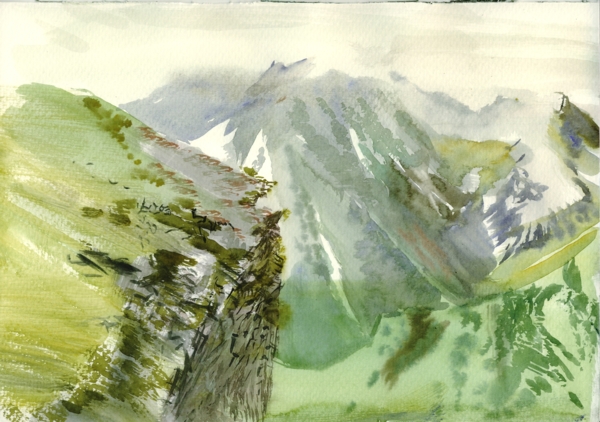  Georgia, watercolor on paper, 21x29cm, 2011