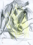  Sketch, pencil and crayon on paper, 21x29 cm, 2002