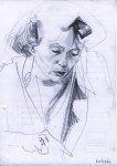  Sketch, pencil on paper, 21x29cm, 2002