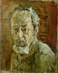 Father, 40x50cm, oil on canvas, 1998
